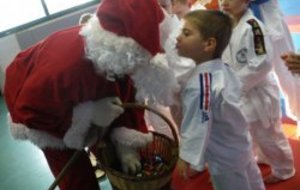 Le Père Noël au Judo
