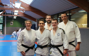 Remise de la ceinture noire de Julien Liénard