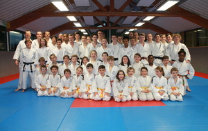 Remise de la ceinture noire Camille
