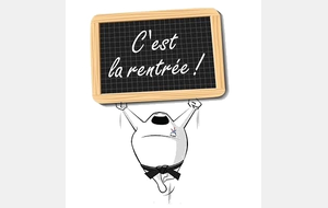 C'est la rentrée !!!!