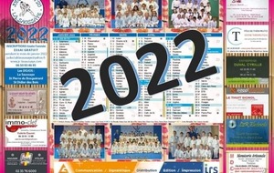 Calendrier 2022