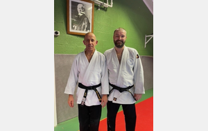 Remise de ceinture noire Nicolas Cugier jeudi 16 décembre