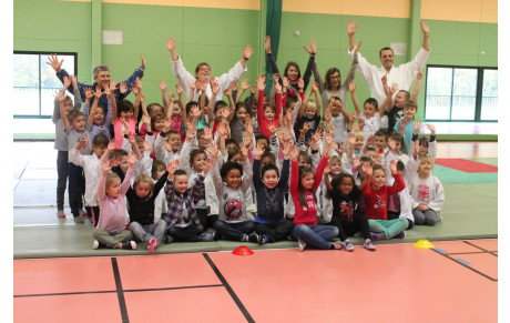 Journée judo scolaire