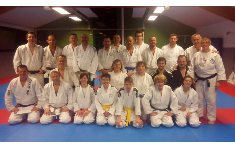 Echange Ju-jitsu avec le club de Bourg Achard