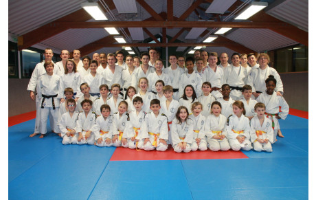 Remise de la ceinture noire Camille
