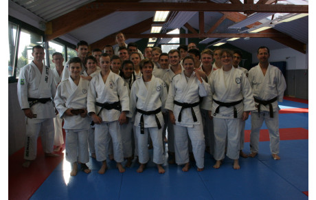 Remise de la ceinture noire de Loïc
