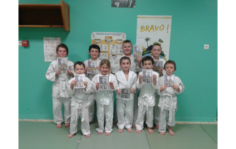 1ère remise de ceinture à ST Pierre du Bosguérard