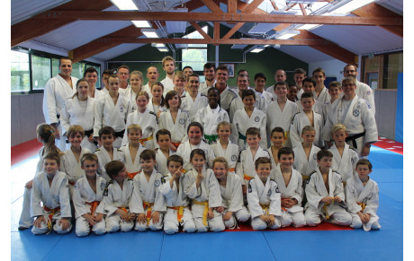 Remise de ceinture noire de Guillaume