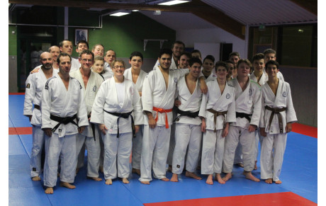 Remise de la ceinture noire de Vahé