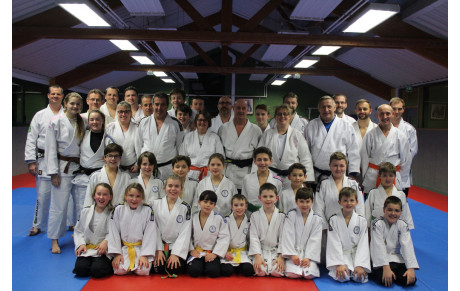Remise de ceinture noire de Michel