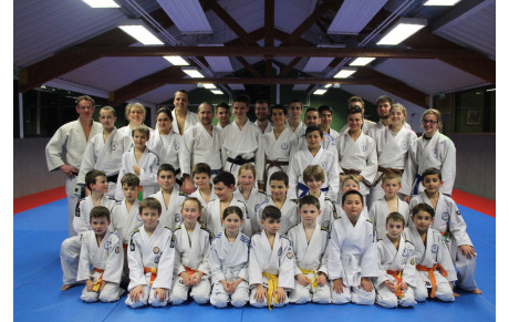 Remise de la ceinture noire de Maxime