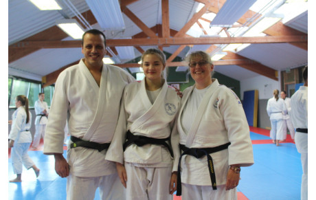 Remise de ceinture de Léa Mathoux