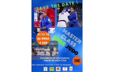 La Master class Eure judo