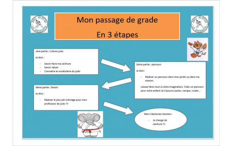 Baby / Eveil judo : passage de grade