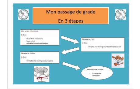 Mini-poussins / Poussins : passage de grade 