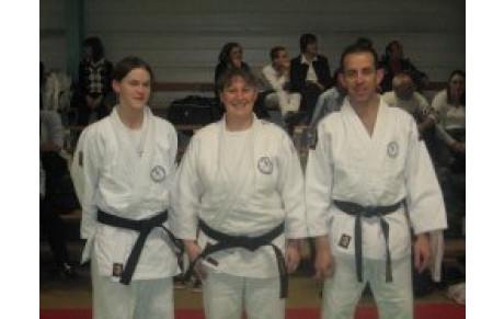 Remise des diplômes de ceintures noires